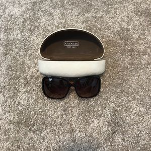 Brown Coach Sunglasses